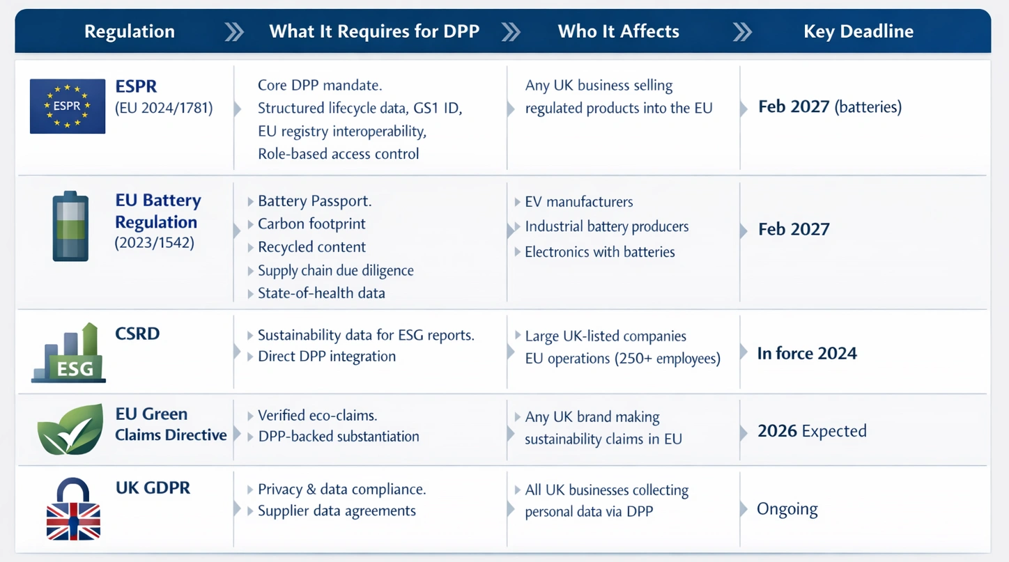 Regulatory landscape affecting UK businesses