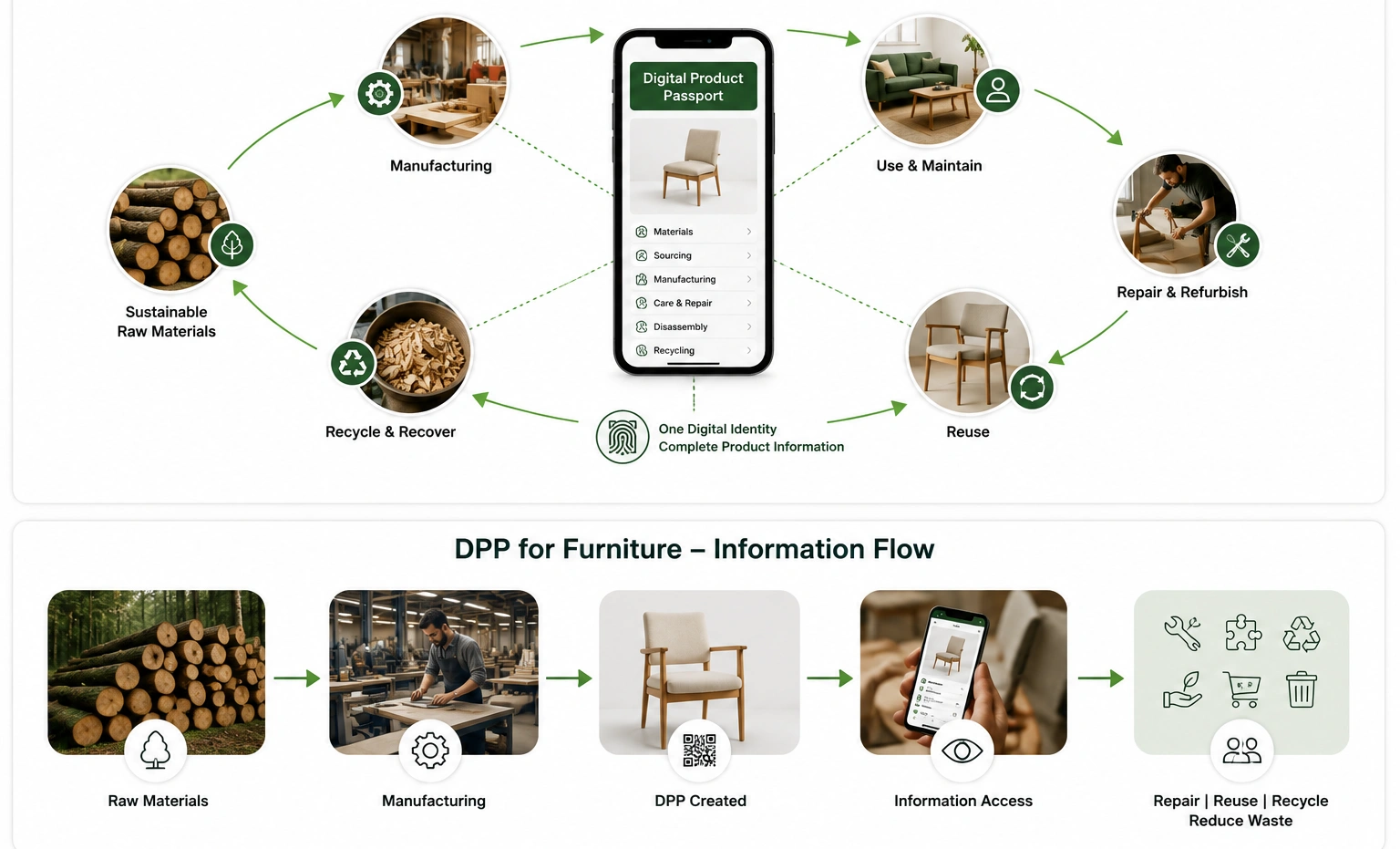 DPP for Furniture Manufacturers flow