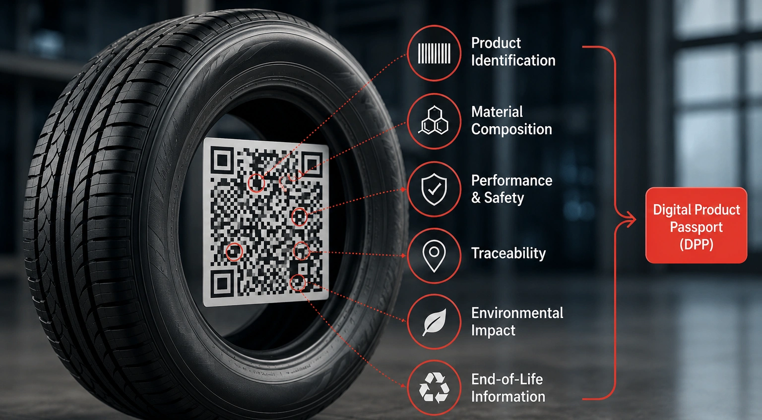 Digital Product Passport for Tyres List